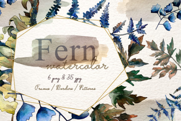 Evaluating the Brake Plants PNG Watercolor Set for Botanical Design Projects